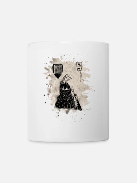 Walther von der Vogelweide - creme bleached - Tasse - Weiß
