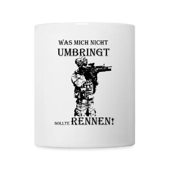 Soldat / Armee / Army / Bundeswehr - Tasse - Weiß - Vorne