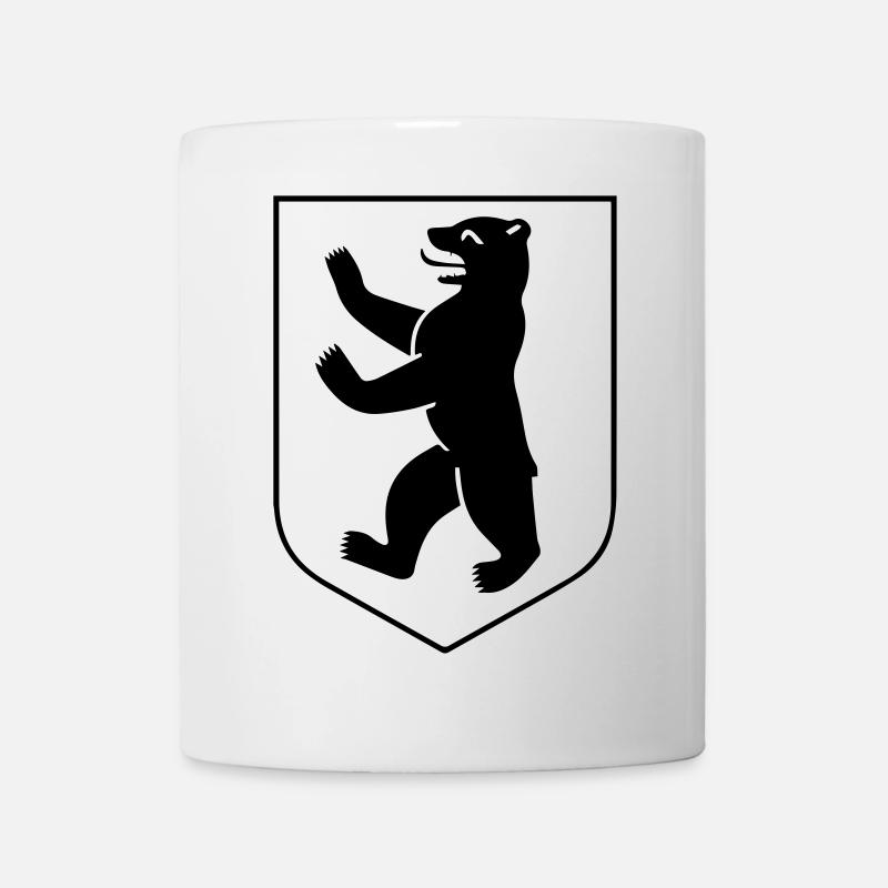 Berliner Bär - Berliner Wappen - Tasse - Weiß