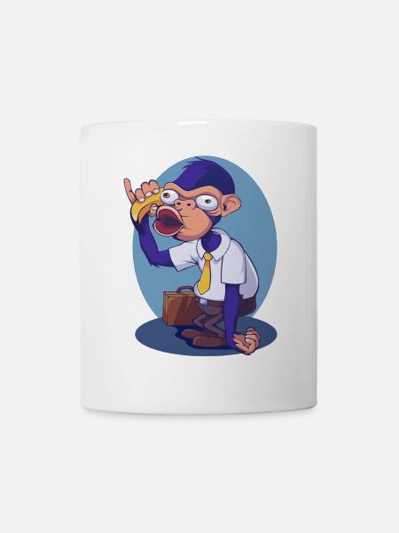 Monkey Business - Tasse - Weiß