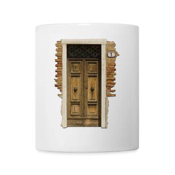 1. Geburtstag -Tür Venedig - Tasse - Weiß - Vorne