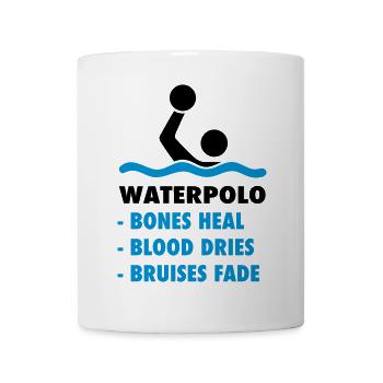 Wasserball - Tasse - Weiß - Vorne
