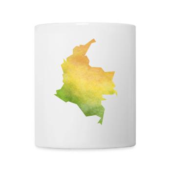 Colombia - Tasse - Weiß - Vorne