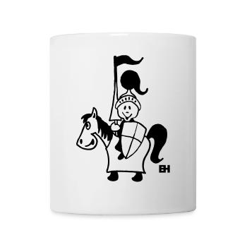 Ritter - Tasse - Weiß - Vorne