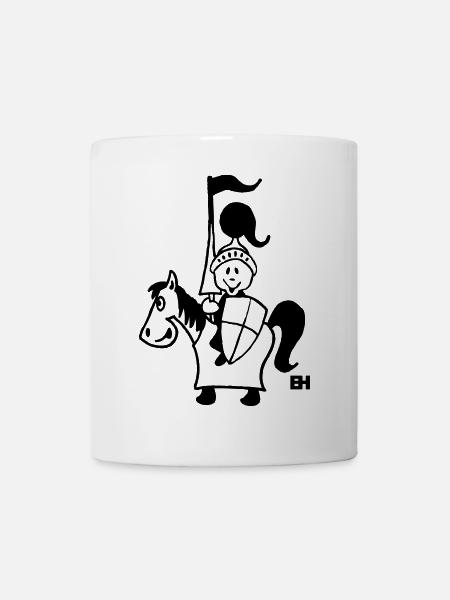 Ritter - Tasse - Weiß