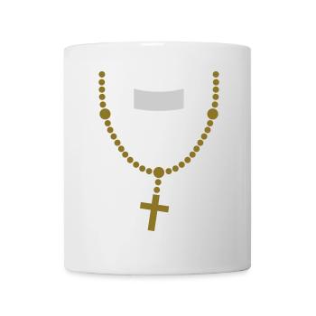 large_please_priest_vector - Tasse - Weiß - Vorne