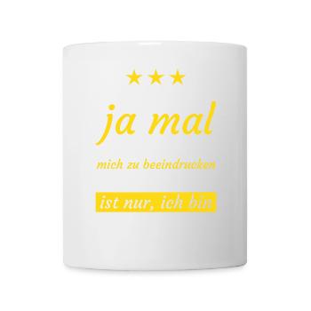 Raumausstatter - Tasse - Weiß - Vorne