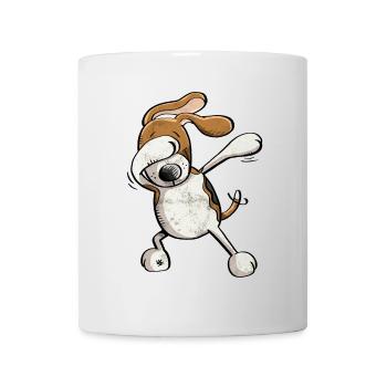 Cool Dab Beagle - Dog - Dabbing - Dance - Mug - white - Front