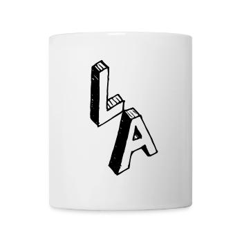 LOS ANGELES - Mug blanc - blanc - Devant