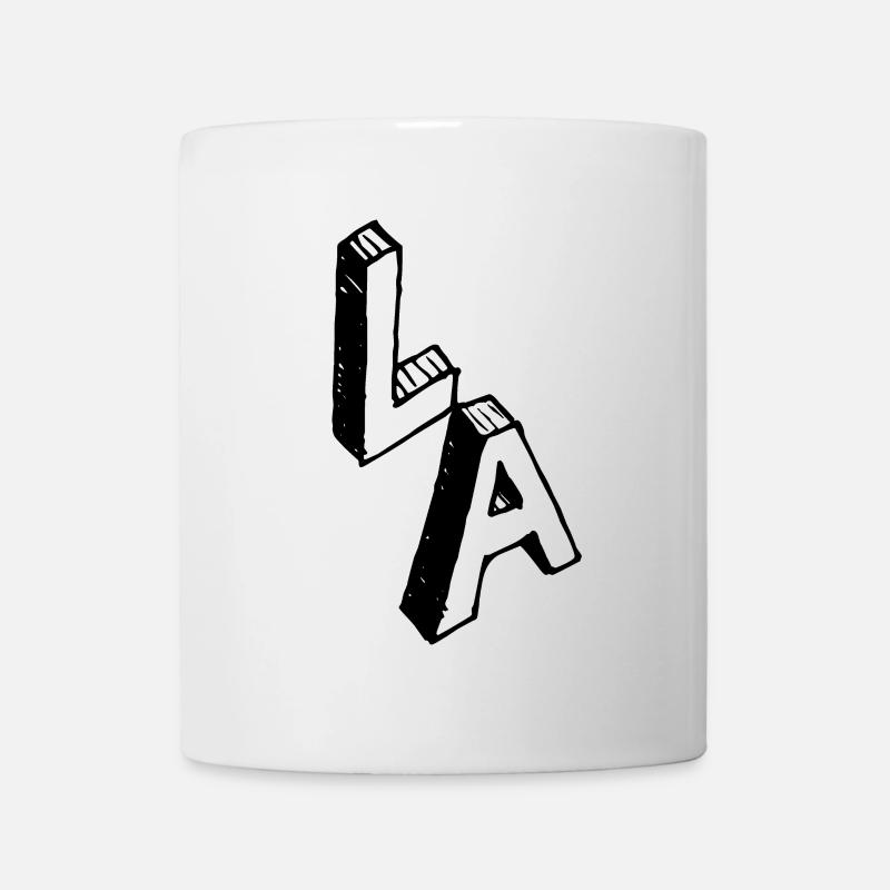 LOS ANGELES - Tasse - Weiß