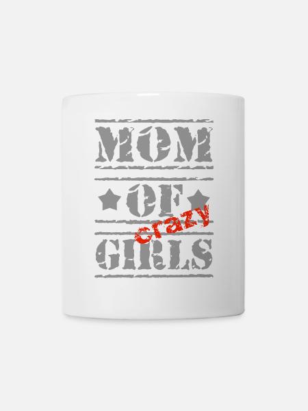 Mutter Töchter Mama Tochter Fun Muttertag Geschenk - Tasse - Weiß