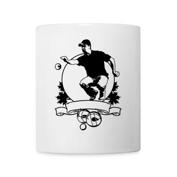 Petanque FLEX SHIELD - Tasse - Weiß - Vorne