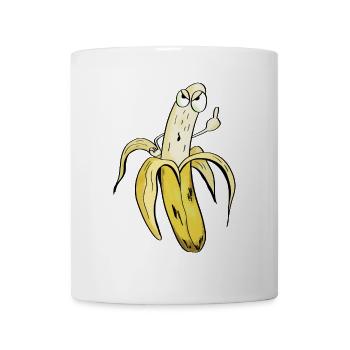 Toute la bande dessinée de banane - fruit - Mug blanc - blanc - Devant