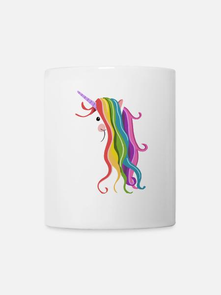 Süßes Einhorn - Einhörner - Unicorn - Unicorns - Tasse - Weiß