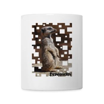 suricates - Mug blanc - blanc - Devant