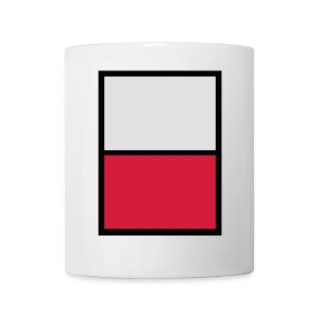 Pologne Pologne Polska T-Shirt Polska Cadeaux - Mug blanc - blanc - Devant