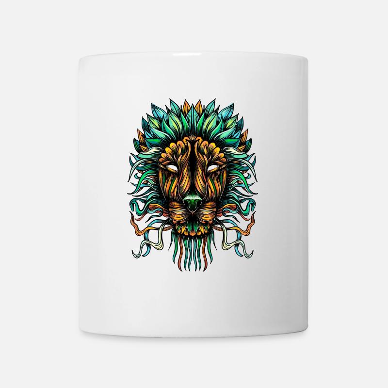 Couleur de lion - Mug blanc - blanc