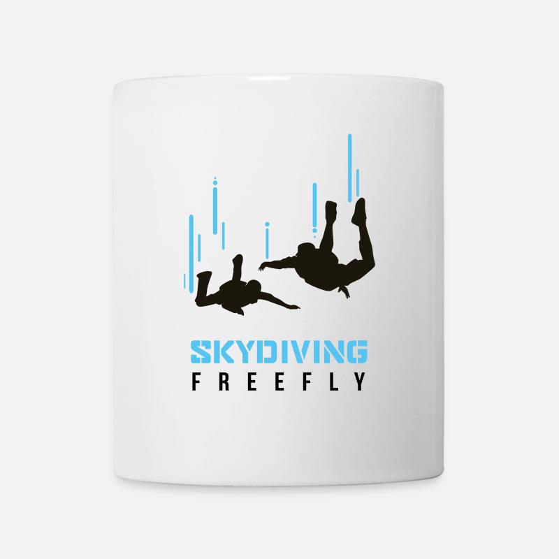 Parachutisme - Mug blanc - blanc