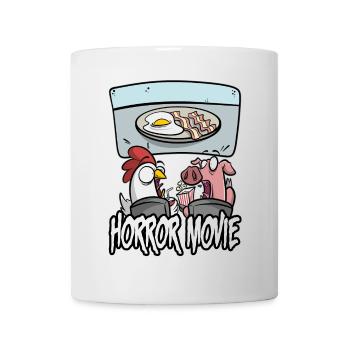 Film d'horreur - film d'horreur pour animaux - Mug blanc - blanc - Devant