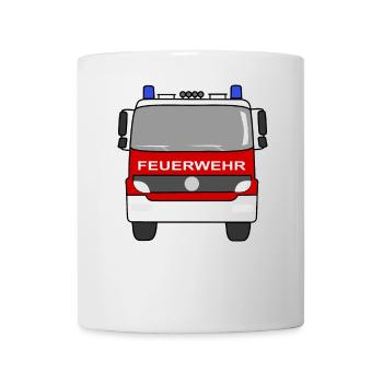 Fire Engine - Mug - white - Front