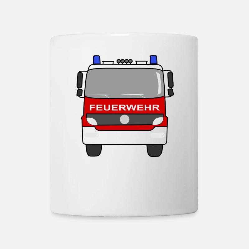 Fire Engine - Mug - white