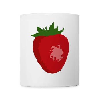 FRAISE FRAISE FRAISE - Mug blanc - blanc - Devant