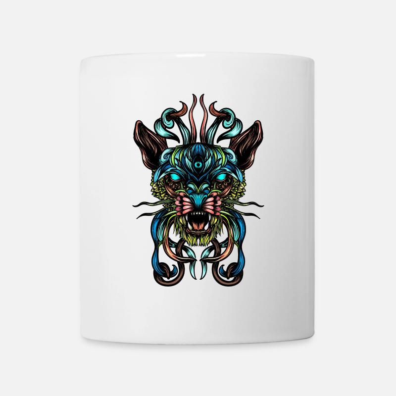 Félin - Mug blanc - blanc