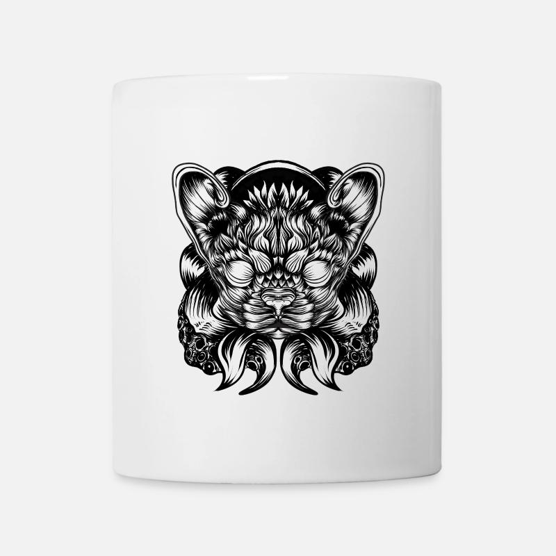 Cat or dog? - Mug - white