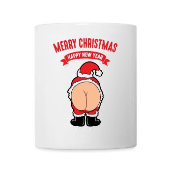 Noël Noël Père Noël Père Noël - Mug blanc - blanc - Devant