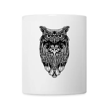 Owl - Mug - white - Front