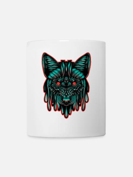 Fuchs Farbe - Tasse - Weiß