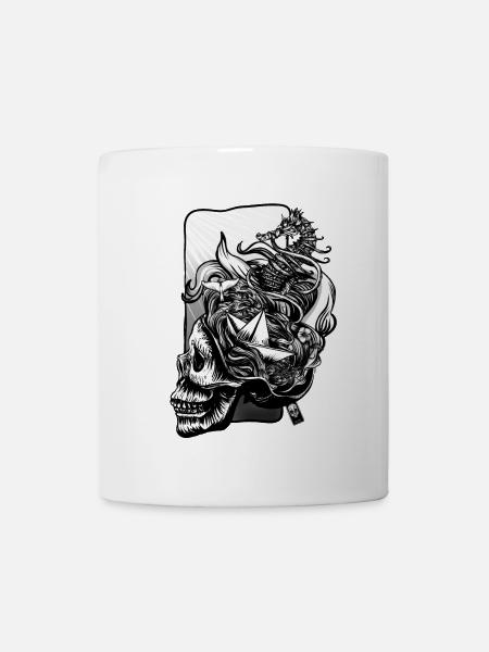 Ozean Gehirn - Tasse - Weiß