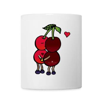 In love cherries - Mug - white - Front