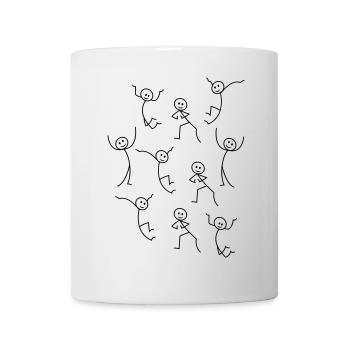 happy people - Tasse - Weiß - Vorne