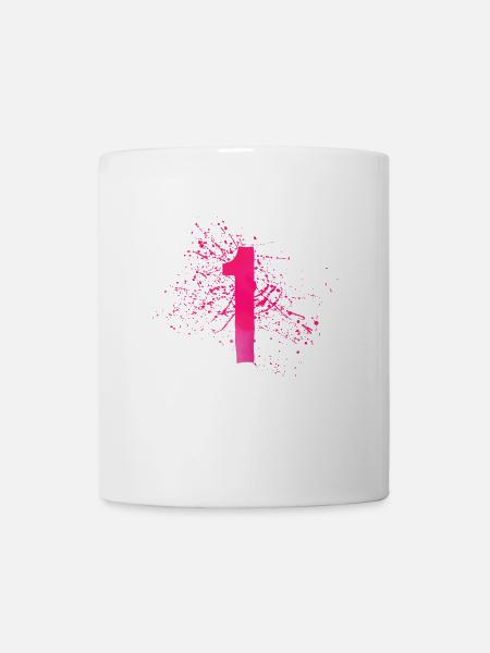 1 - Tasse - Weiß