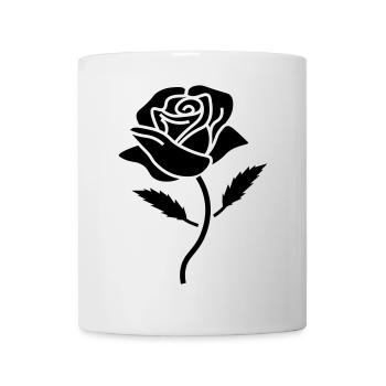 Rose - flower, Flowers, Blossom, Plant, Nature, Beautiful - Mug - white - Front