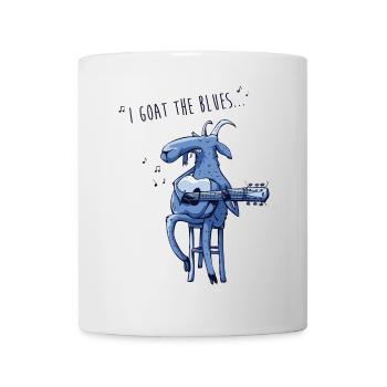 Ich ziege den Blues - Tasse - Weiß - Vorne