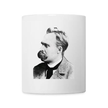 Friedrich Nietzsche - Mug blanc - blanc - Devant