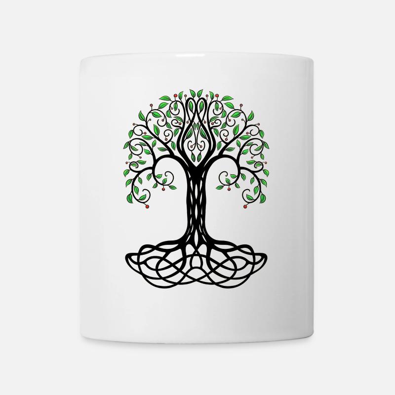 Arbre de vie - Mug blanc - blanc