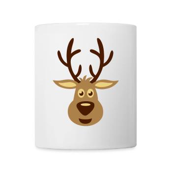 Rentier (reindeer) - Tasse - Weiß - Vorne