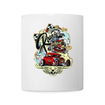 Hot rod - Mug blanc - blanc - Devant