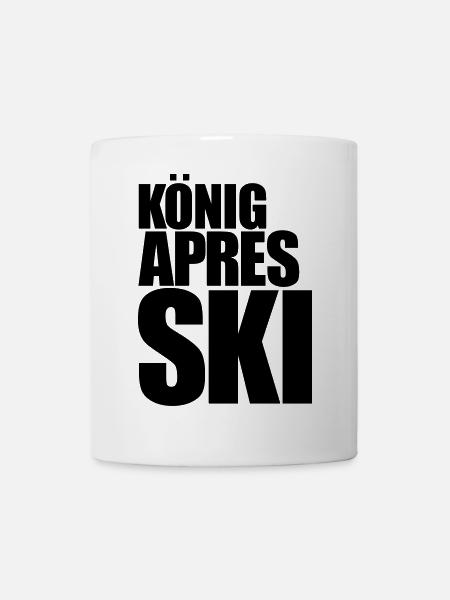 apres ski après-ski - Tasse - Weiß