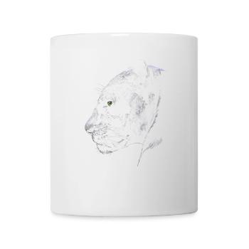 Panther - Tasse - Weiß - Vorne