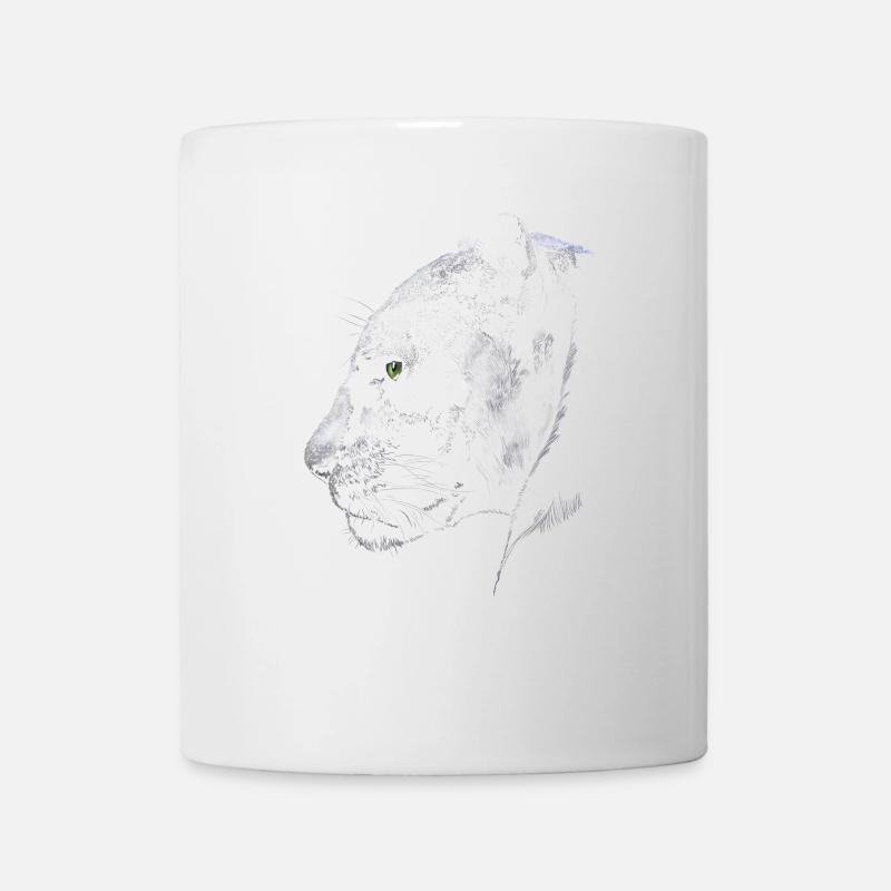 Panther - Tasse - Weiß