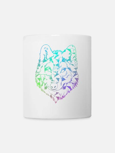 wolf - Mug - white