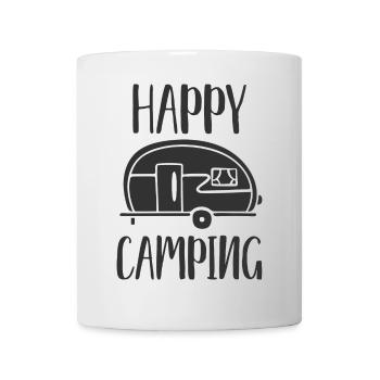 Van Camper Joy Illustration - Mug - white - Front