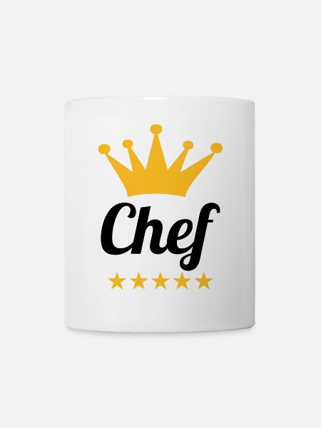 Chef - Tasse - Weiß