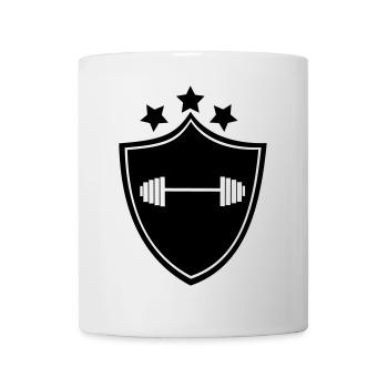 bodybuilder, bodybuilding, fitness, workout, beast - Mug - white - Front