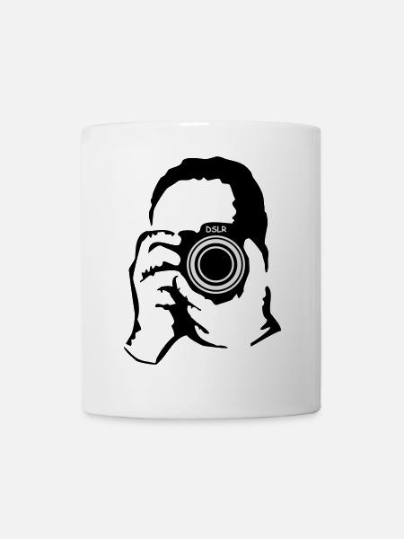photographe - Mug blanc - blanc