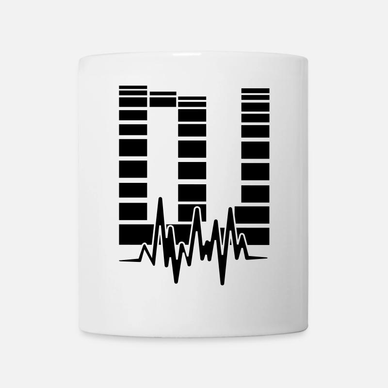dj - Mug blanc - blanc